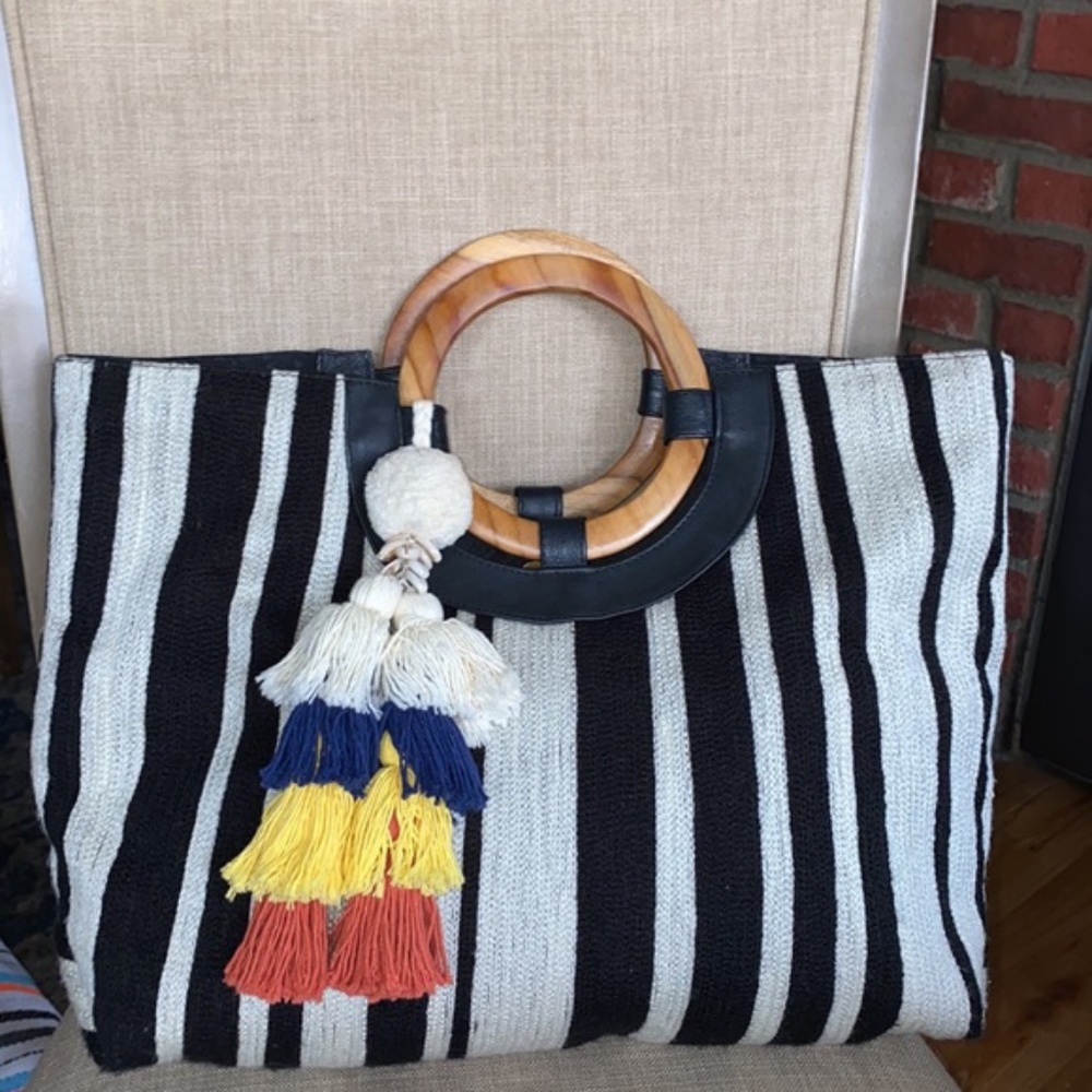 Cleobella Denim Ransom Tote - Picture 9 of 10